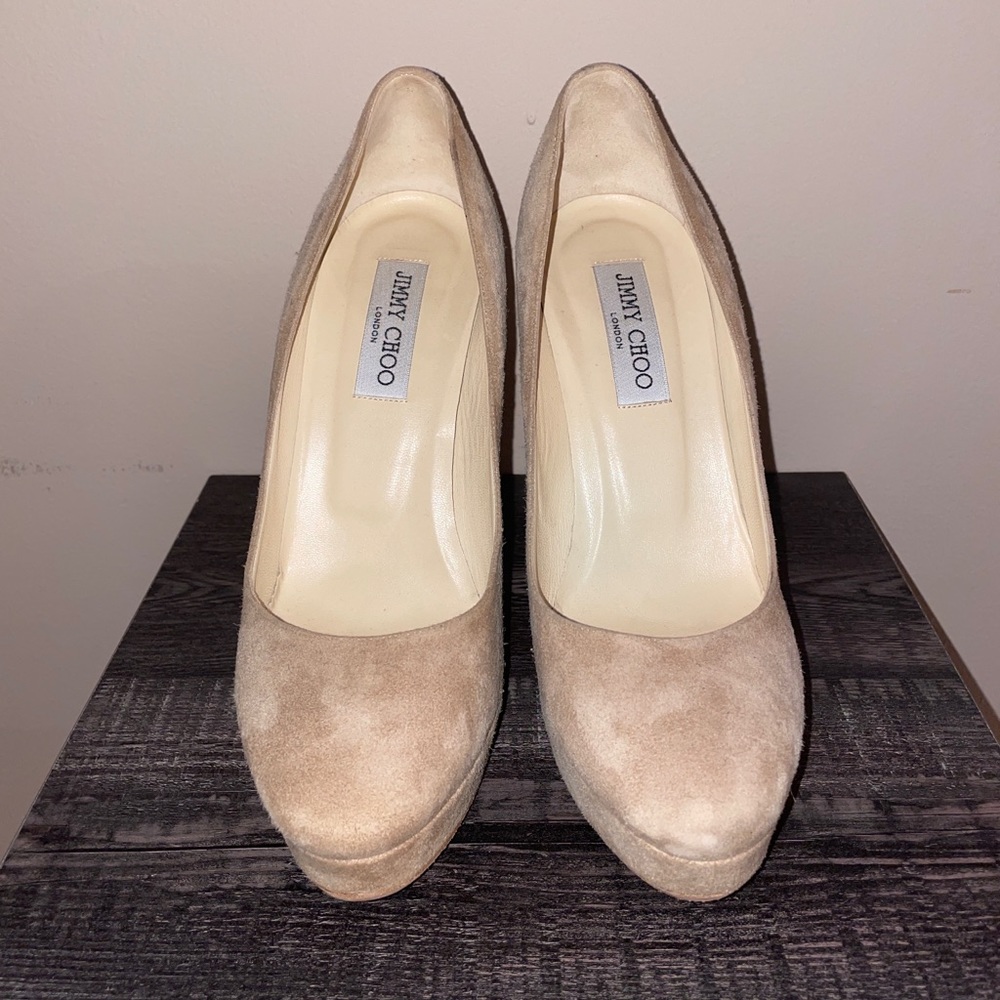 Jimmy Choo Jenara Platform Pumps